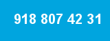 918 807 42 31